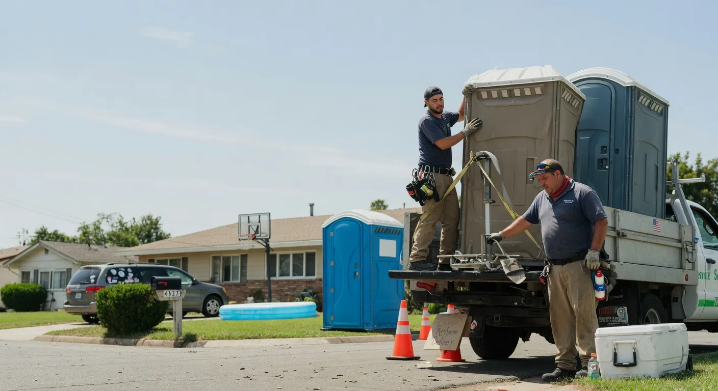 Porta Potty Rental in Danevang, TX near me