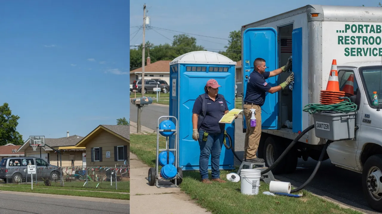 Porta Potty Rental in Danevang, TX near me